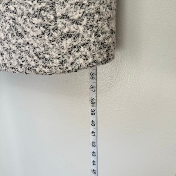 Lucky brand Light Grey Wool Coat size Medium - Picture 5 of 12